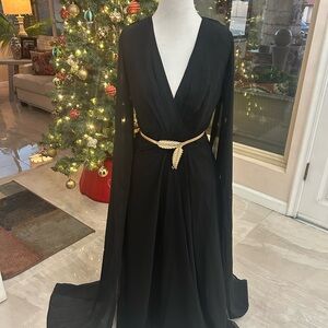 Elegant Black Evening Gown